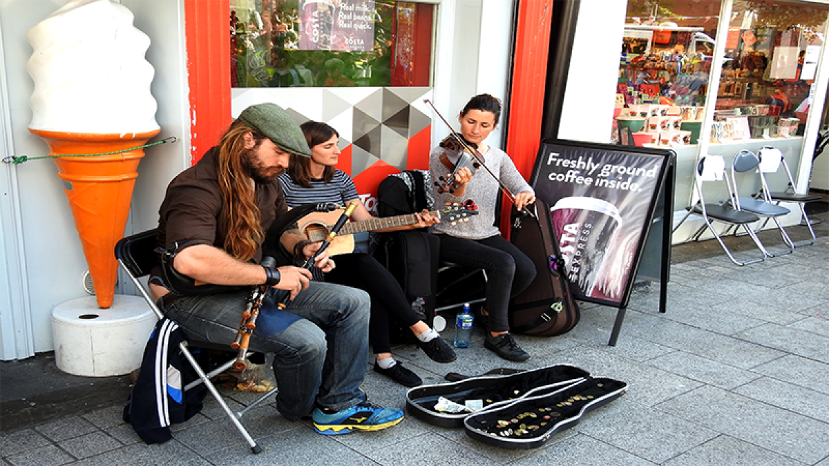 Fleadh musicians