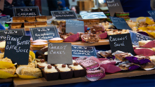 Market food stall